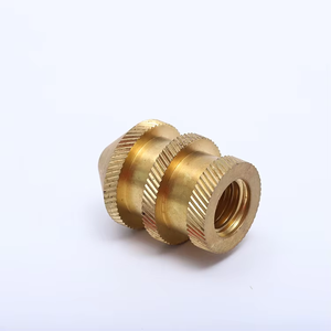 Metric CNC gia công M6 M8 gia công <span class=keywords><strong>Brass</strong></span> chèn Nuts - Product Image 4