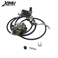 XIMU Tuttio Ultra Bee Kit de support de frein arrière en alliage d'aluminium anodisé CNC pour motos Soleil 01 Yozma 10