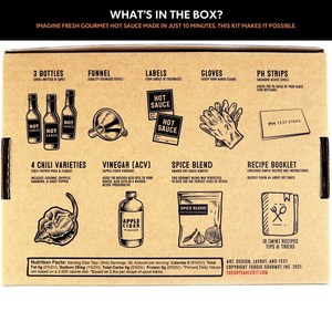 Kit per la preparazione di salsa piccante gourmet: Regalo fai-<span class=keywords><strong>da</strong></span>-te per gli amanti della cucina - Product Image 5