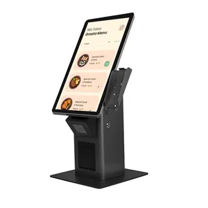 Self Order Kiosk 21.5 Inch Capacitive Screen Pos System For Sale POS Terminal Windows Retail POS System