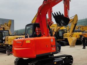 Pelle sur chenilles originale d'occasion Hitachi Zx70 Japon Pelle sur chenilles d'occasion Hitachi Zx70 en faibles heures de travail - Product Image 3