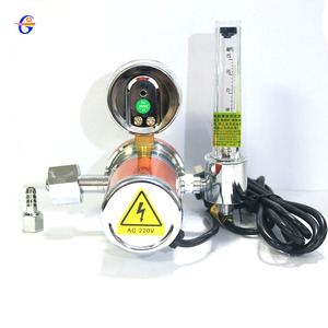 Regulador de Presión de CO2 Grou GW-299, 25 MPa, Calentamiento Eléctrico, Uso con Cilindros de Gas de Cobre - Product Image 4