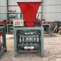 Machine à briques à emboîtement de qualité supérieure pressant la brique btc eco maquinas machine à blocs de béton de sable de ciment