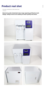 DI su sistemi laboratuvar ultra saf su arıtma sistemi deiyonize su sistemi reaktifler laboratuvarlar 15-30L/saat - Product Image 3