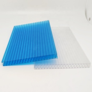 Matériau de construction en poly carbonate cellulaire en plastique transparent résistant à la chaleur pour auvents - Product Image 3