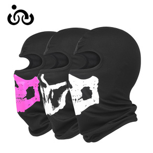 Skull Face Mask Black Pink Breathable Cycling Outdoor Sports Unisex Headgear - Product Image 4