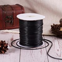 Cordon en polyester ciré en gros, 2 mm, fil de macramé, fil à perles pour la fabrication de bijoux, bracelets, colliers, artisanat DIY