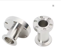 Adaptateur à bride à vide ISO-KF vers bride CF en acier inoxydable 304 KF16 KF25 KF40 KF50 Adaptateur CFF