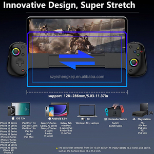 D8 Pro Không Dây Căng Ra Trò Chơi Điều Khiển Cho Windows PCAndroid/IOS/<span class=keywords><strong>PS3</strong></span>/PS4/Chuyển Đổi Ánh Trăng Gamepad Với FPS Hội Trường Kích Hoạt - Product Image 2