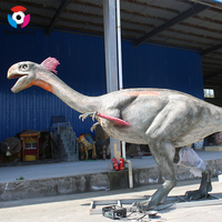 Dinosaure animatronique réaliste personnalisé pour la conception de parcs d'attractions