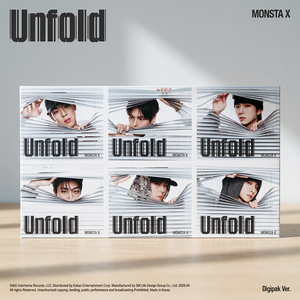 <strong>MONSTA</strong> X USA Album [Unfold] (Digipack Ver.) Official Kpop Korea Album CD Official Kpop Korea Album CD - Product Image 5