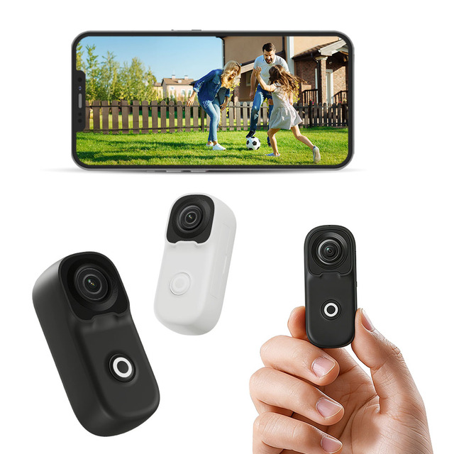 MZ02 Action Camera 4K HD Mini Body Camera With WiFi APP,EIS Stabilization,Hands-Free Recording Sports Helmet Camera 800mAh