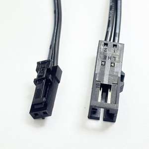 LED 가구 조명을위한 20/22/24 AWG 와이어 하네스 듀퐁 L813 2 핀 2.54mm 플러그 연장 케이블 - Product Image 3