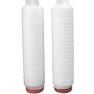 0,2 Mikron absoluter PVDF-Filter Plissee-Membran wirksamer Filtration bereich