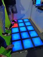 Jeu interactif LED 30 cm à couleurs changeantes, offrant des couleurs vibrantes, amusant pour l'apprentissage et le travail d'équipe, pour tous les âges, école, intérieur