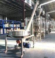 Machine de remplissage et d'emballage entièrement automatique pour sachets de café moulu, lait, épices, poudre de piment, avec moteur, pour l'industrie alimentaire et chimique