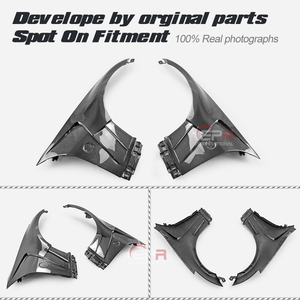 คาร์บอนไฟเบอร์ EPR Z33 สำหรับ 350Z รุ่น EPA1 บังโคลนหน้า (ไม่มีช่องระบายอากาศด้านบน)-ติดตั้งง่าย รุ่น A-350Z-FF-EPA1 - Product Image 6