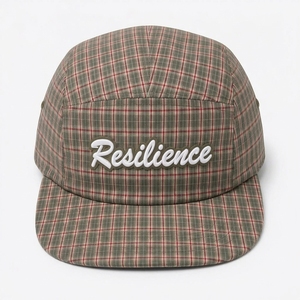 Casquette de course unisexe réglable en flanelle et polyester à rayures, avec logo appliqué, pour le bien-être d'entreprise, fabrication OEM/ODM, commande en gros - Product Image 6