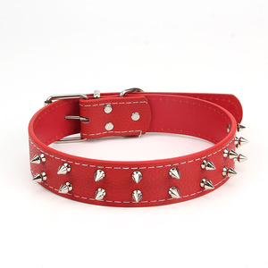 Hondenriem van leder op maat, met snelontgrendelingsknop, professionele rivets, voor kleine & middelgrote honden, modieus, alle seizoenen - Product Image 4