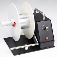 Rebobineuse automatique pour étiquettes de soin textile, codes-barres, autocollants en papier argenté, machine à fabriquer les rouleaux, fabriquée en Chine
