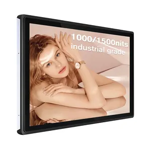 cheap prices 17 19 inch wall mount waterproof touch screen monitor for cnc industrial control
