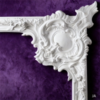 Corniche en plâtre chinoise en gros, décoration moderne d'angle pour plafond et mur extérieur, tailles personnalisables, respectueuse de l'environnement, pour hôtels et hôpitaux