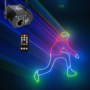 Projecteur de Animation à Laser w, nouveau, système de spectacle Laser pour boîte de nuit, lumière stroboscopique Disco - Product Image 1
