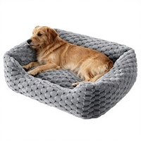 Neues Winter-Warmes Polyester-Hundebett mit PP-Baumwollfüllung für Große Hunde Ganzjahres-Sofa-Stil Schlafplatz
