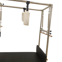 Table de Pilates Cadillac Trapeze Professionnelle Portable en Bois de Chêne Certifiée CE, Équipement de Fitness en Bois Massif pour Studio de Pilates et Entraînement Corporel
