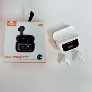 Yw08หูฟังหน้าจอสัมผัสแบบเต็มรูปแบบสีตัดเสียงรบกวนหูฟังสองตัวพร้อมสกรีนเซฟเวอร์หลายตัวและตัวเลือกหลายภาษา - Product Image 2