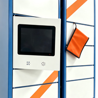 Casier de livraison intelligent extérieur étanche SGCC de qualité supérieure, couleur et taille personnalisables pour colis résidentiels multi-familles