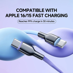 100W 5A Sạ<span class=keywords><strong>c</strong></span> Nhanh <span class=keywords><strong>USB</strong></span>-<span class=keywords><strong>C</strong></span> Type-<span class=keywords><strong>C</strong></span> <span class=keywords><strong>C</strong></span>áp Tinh Khiết Dây Dẫn Bằng Đồng Thân Thiện Với Môi Silicone Áo Khoá<span class=keywords><strong>c</strong></span> Cho IOS Android - Product Image 2