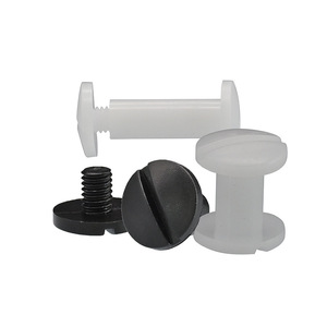 Attache à pression en plastique Bocast 5.6*6-5.6*30, clip de papeterie circulaire à serrage manuel - Product Image 2