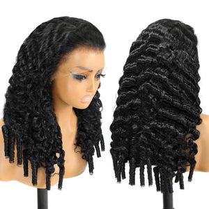 วิกผมหยิกแบบดิบ 30 นิ้ว วิกผมแบบเต็มศีรษะ HD Lace Frontal ขายส่งจากผู้ผลิต เกรด 12A ผมแท้เวียดนามแบบดิบ - Product Image 2
