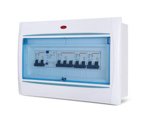 DN Intérieur sur mur 7 voies ABS couvercle transparent Boîte de protection de distribution d'énergie électrique IP45 pour boîtier de disjoncteur - Product Image 2