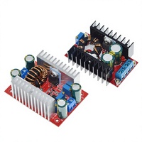 TZT DC-DC 150W 10A 10-32V Ke 12-35V Konverter Peningkat Tegangan / 5-40V Ke 1-36V 10A Modul Penurun Tegangan Catu Daya Arus Konstan