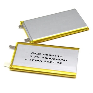 Hot bán pin ngân hàng điện 3.7V 10000mAh 9066115 Li-<span class=keywords><strong>ion</strong></span> Polymer di động 37Wh 3.7V Lithium <span class=keywords><strong>Ion</strong></span> pin 10000mAh - Product Image 1
