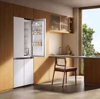 Refrigerador Mijia BCD-518WMBI de 518L, Cuatro Puertas, Ultrafino, Empotrado, Inverter, Clase 1 de Ahorro Energético, Inteligente