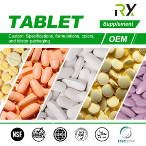 Contract Manufacturing Customized Tablet Supplement <strong>Collagen</strong> Vitamin c Hydrogen Water Electrolyte Tablets OEM - Product Image 1