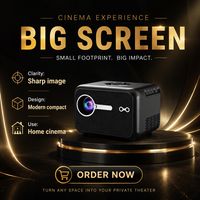 Projecteur LCD OEM 1080P 12000 Lumens Prise en charge 4K Stéréo HIFI Portable pour l'enseignement et les entreprises