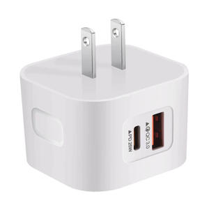 OEM 25W PD QC4.0 QC PD Dual Port Quick Fast Charger US EU UK Plug Portable Universal Wall Power Adapter Charger For Mobile Phone - Product Image 2