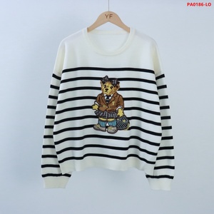 Nouveau Pull <span class=keywords><strong>Femme</strong></span> Automne 2026 de Haute Qualité à Manches Longues et Col Rond avec Motif Ours de Dessin Animé - Product Image 2