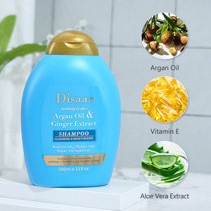 Shampooing réparateur à l'huile d'argan avec vitamine E Aloe Vera nettoyant hydratant apaisant réparation du cuir chevelu cheveux abîmés shampooing soyeux - Product Image 4