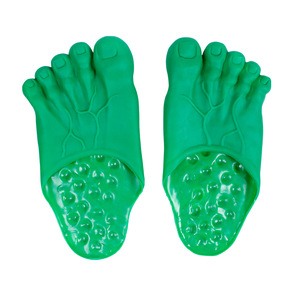 Vente en gros de pantoufles drôles pour Halloween, chaussures simulant de gros pieds nus, fée parodie, <span class=keywords><strong>Hulk</strong></span>, chaussures à cinq doigts, accessoires de fête - Product Image 5