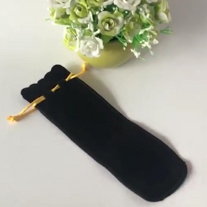 Bolsa de Regalo para Cosméticos Lista para Usar con Cubierta Enrollable de Terciopelo, Logotipo Impreso, Reciclable, Tamaño Pequeño, con Cordón - Product Image 6
