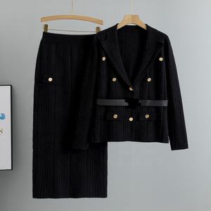 <span class=keywords><strong>Chaqueta</strong></span> <span class=keywords><strong>de</strong></span> traje transfronteriza Traje <span class=keywords><strong>de</strong></span> moda Primavera y otoño <span class=keywords><strong>de</strong></span> <span class=keywords><strong>mujer</strong></span> Conjunto <span class=keywords><strong>de</strong></span> dos piezas <span class=keywords><strong>de</strong></span> <span class=keywords><strong>falda</strong></span> <span class=keywords><strong>de</strong></span> cadera <span class=keywords><strong>de</strong></span> punto <span class=keywords><strong>de</strong></span> alta calidad - Product Image 4