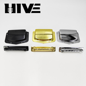 HIVE Couvercle <span class=keywords><strong>de</strong></span> protection pour pont <span class=keywords><strong>de</strong></span> <span class=keywords><strong>guitare</strong></span> électrique LP en métal réglable et fixe - Product Image 6