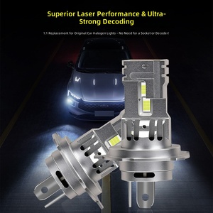 Automotive LED Headlamp High Power 72W 20000LM 7000K IP68 Fan Cooling Front Light - Product Image 3
