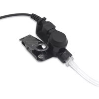 Casque à tube acoustique Airbus EADS pour talkie-walkie Tetra Thr9 Cassidian Thr9i Th9, écouteurs filaires pour musique, écouteurs intra-auriculaires mains libres