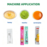 Vente directe d'usine de machines d'emballage liquide entièrement automatiques à haute vitesse, adaptées au miel, aux jus de fruits et aux sauces.